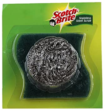 Scotch brite Steel Scrubber Combo, 3x1 pc Multipack