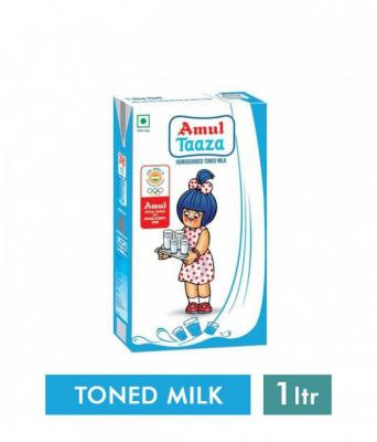 Amul Toned Milk 1L