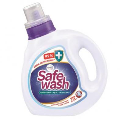 Safewash Anti Germ Liquid Detergent, 1 L