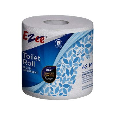 Ezee Alka Toilet Tissue Roll 2 Ply, 42 mtr