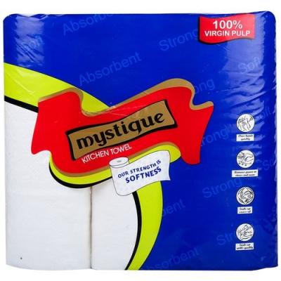 Mystique Kitchen Towel Paper, 270 Sheets Pack of 3 rolls