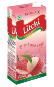 PATANJALI LITCHI JUICE 1 LTR