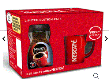 NESCAFE CLASSIC DAWN JAR RED MUG 100 G CP