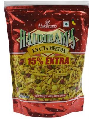 Haldirams Namkeen - Khatta Meetha (Del), 400 g Pouch