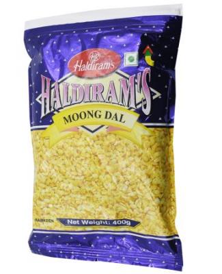 Haldirams Namkeen - Moong Dal (Del), 400 g Pouch