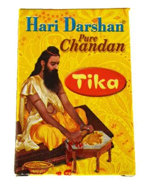 Hari Darshan Chandan Tika Large (Special Kumkum), 80 g Pouch