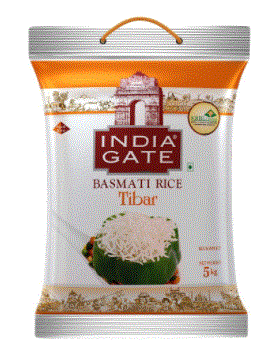 INDIA GATE BASMATI RICE 5 KGS TIBAR