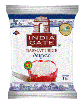 INDIA GATE BASMATI RICE 1 KGS SUPER