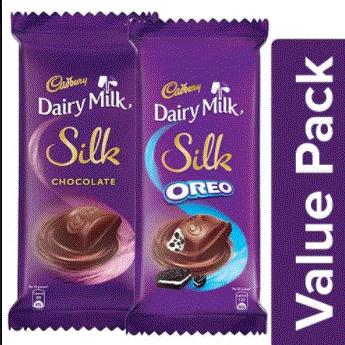 CADBURY Silk Chocolate Bar, 150 Gm + Silk Oreo, 130GCombo 2 Item