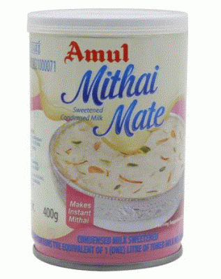 AMUL MITHAI MATE-CONDENSED MILK 400 GMS SWEETENED