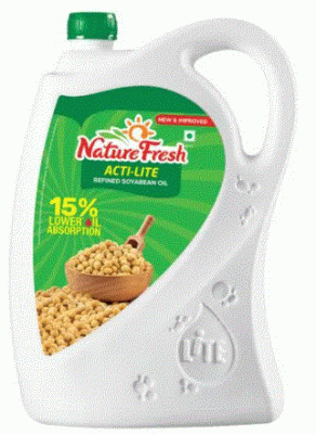 NATURE FRESH REFINED OIL 5 LTRS SOYABEAN