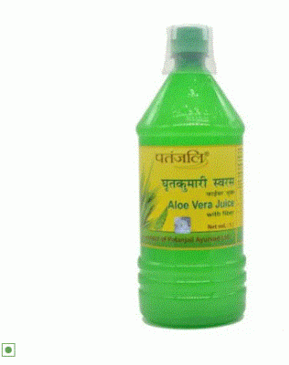 PATANJALI  ALOE VERA JUICE WITH FIBER 1 LTR