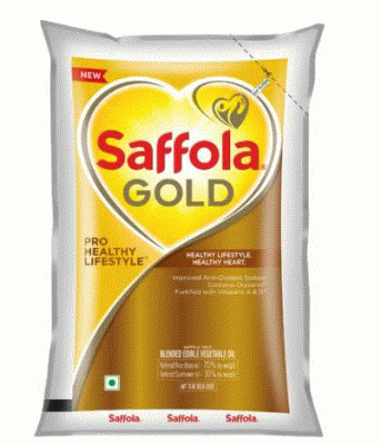 SAFFOLA REFINED OIL 1 LTRS GOLD