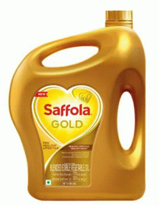 SAFFOLA REFINED OIL 5 LTRS GOLD