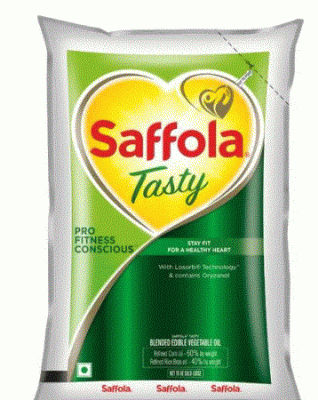 SAFFOLA REFINED OIL 1 LTRS TASTY BLEND