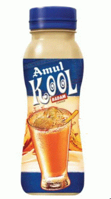 AMUL KOOL BADAM FLAVOUR 180 ML