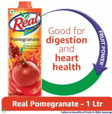 REAL POMEGRANATE  1 LTRS