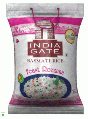 INDIA GATE BASMATI RICE 5 KGS ROZANA