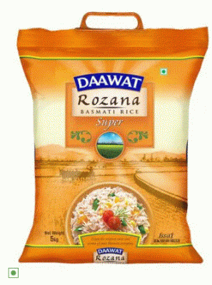 DAAWAT BASMATI RICE 5 KGS ROZANA SUPER