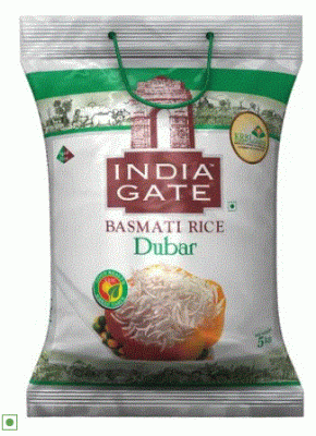 INDIA GATE BASMATI RICE 5 KGS DUBAR