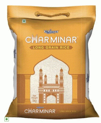 KOHINOOR CHARMINAR LONG GRAIN RICE 5 KGS