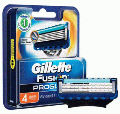 Gillette Fusion Proglide - Flexball Manual Shaving Razor Blades 