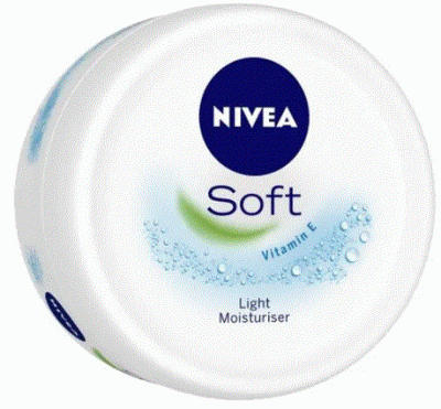 Nivea Soft Light Moisturiser For Face, Hand & Body - Non-Sticky 