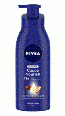 Nivea Cocoa Nourish Body Lotion For Very Dry Skin - With Coconut