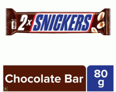 Snickers Peanut Filled Chocolate - Duos, 80 g