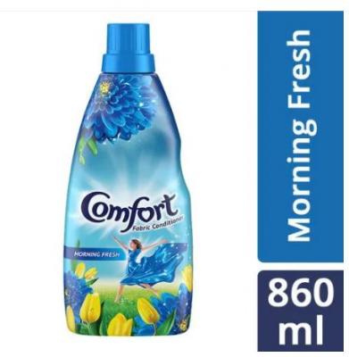 COMFORT FABRIC CONDITIONER 860 ML AMAZINGLY FRESH CLOTHES