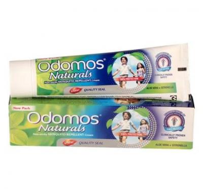 Odomos Cream - Non-Sticky Mosquito Repellent, 50 g Tube