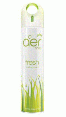 Godrej aer Home Air Freshener Spray - Fresh Lush Green, 240 ml