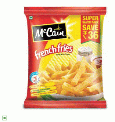 MCCAIN FRENCH FRIES 1.25 KGS PARTY PACK