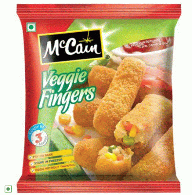 MCCAIN VEGGIE FINGERS 400 GMS