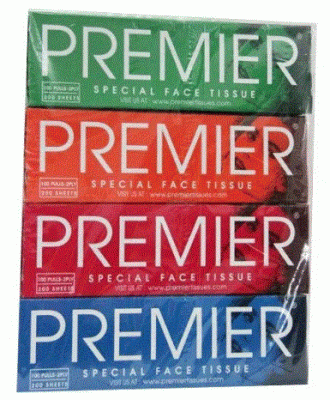 Premier Special Face Tissue, 100 pcs Pack of 4