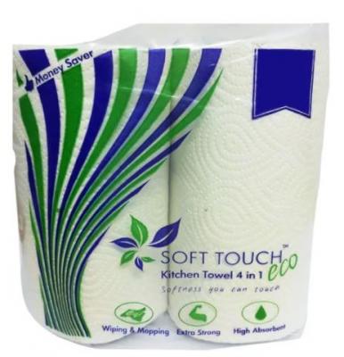 Soft Touch Kitchen Towel - ECO (4 in 1), 100 Pulls Money Saver P