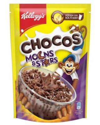 KELLOGGS CHOCOS 350 GMS MOONS & STARS