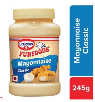 FUN FOODS MAYONNAISE 275 GMS CLASSIC