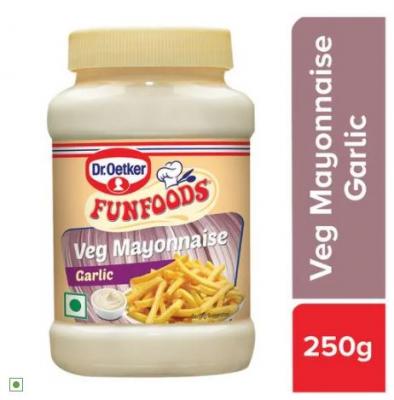 FUN FOODS MAYONNAISE GARLIC 250 GMS