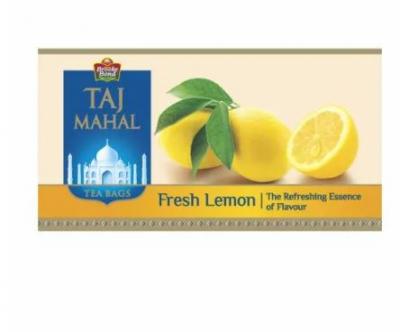 BROOKE BOND TAJ MAHAL Fresh Lemon TEA BAGS 25PCS