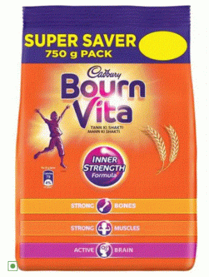 Cadbury Bournvita Chocolate Health Drink - Bournvita, 750 g Pouc