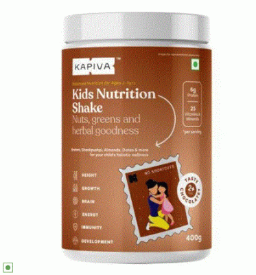 Kapiva Ayurveda Kids Nutrition Shake - For Ages 2-7 Years, 400 g