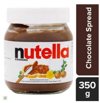 Nutella Hazelnut Spread with Cocoa, 350 g Jar