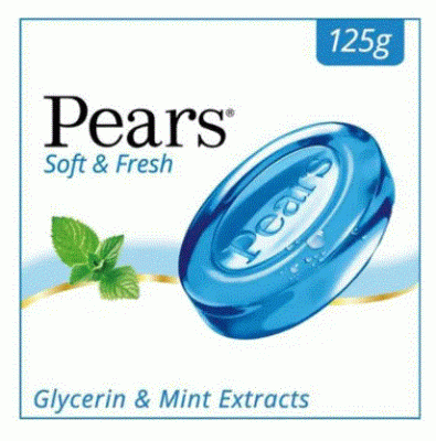 Pears Pure & Gentle Bathing Bar, 3x(3x125 g) Multipack