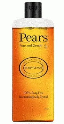 Pears Bodywash Moisturising 98% Pure Glycerine, 250 ml (Free Loo