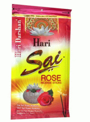 Hari Darshan Sai Rose Agarbathi, 160 g