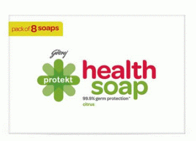 Godrej Protekt Protekt Health Soap, 100 g (Pack of 8)