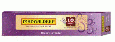 Mangaldeep Incense Sticks - Breezy Lavender, 96 g (50 Sticks)