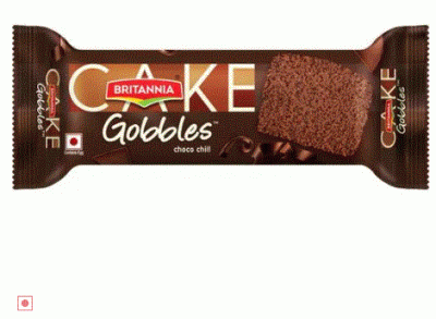 Britannia Gobbles Choco Chill Cake, 55 g