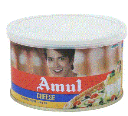 AMUL PROCESSED CHEESE-TIN 400 GM